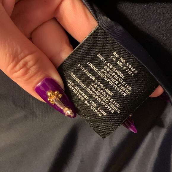 PEA COAT Cole Haan Signature NWT
Flared Belted Wool Blend 
Trench Coat - Picture 8 of 8